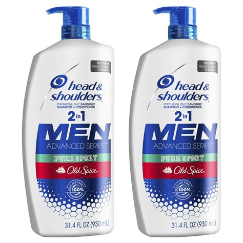 Head And Shoulders 2 In 1 Shampoo Old Spice Pure Sport 314 Oz 2 Pk