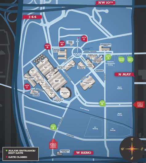 Illinois state fairgrounds map near illinois state fairgrounds, il, usa. Information | Annual OKC RV Super Show