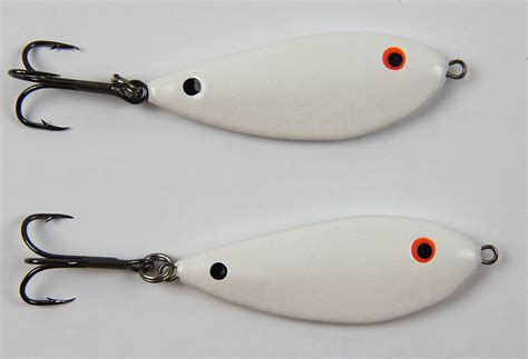 Amazon Com RSR Lures 2 Pack White Shad Lure For Hybrid Striped