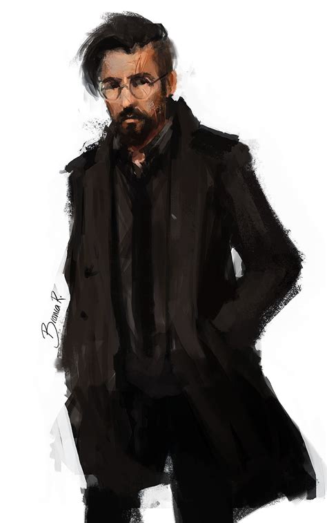 blvnk — First Auror Potter I have ever painted was on his... | Harry