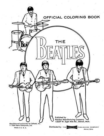 Kidsnfun 14 Kleurplaten van Beatles