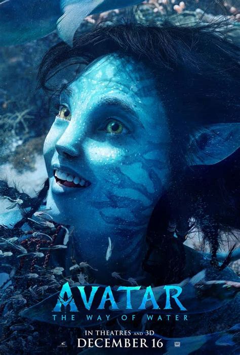 Avatar 2 Character Posters 9 Of The Films Main Characters