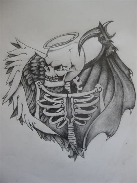Pin By Jazmin Stewart On ☠ Skull And Bones ☠ Evil Tattoos Good And