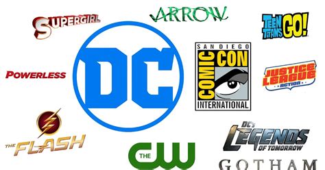 Sdcc 2016 Official Panel Schedule For All Dc Super Hero Television