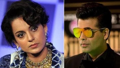 Kangana Ranaut Takes A Dig At Karan Johars Love Trumps Hate Remark On Pathaan Bollywood