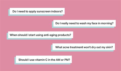 Read on if this prompt intrigues you, annoys you, or you just want to know our thoughts on it. Answers to the Most Common Skin Care Questions in 2019 ...
