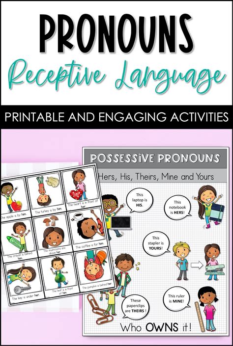 Pronouns Speech Therapy Games Speech Therapy Games Receptive