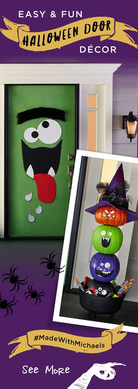 Decorate Your Front Door For Trick Or Treaters This Halloween These