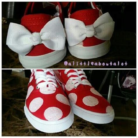 Diy Minnie Mouse Shoes