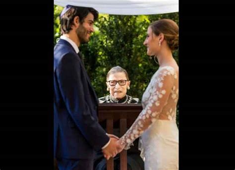 Supreme Court Justice Ruth Bader Ginsburg Officiates Wedding In Person