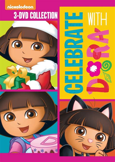 Inspired By Savannah Dora The Explorer Celebrate With Dora 3 Dvd Set