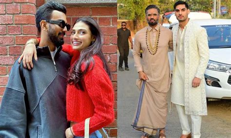 newlyweds kl rahul and athitya shetty look dreamy in their official wedding pics trendradars india