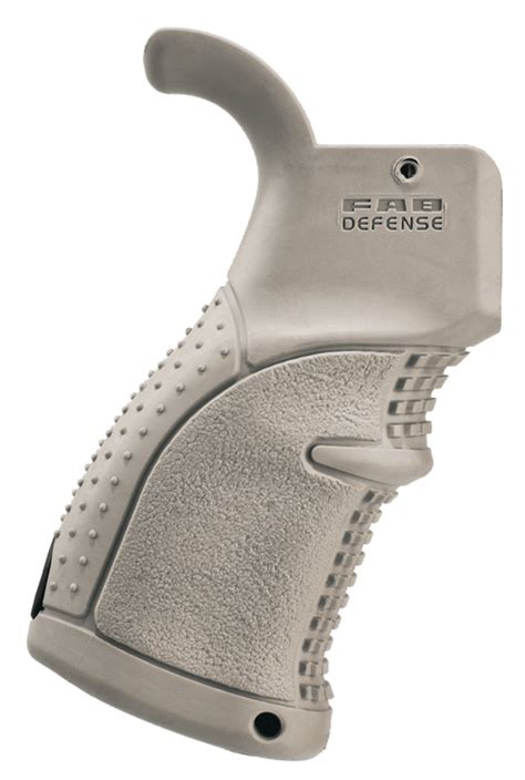 Fab Defense Fxagr43t Agr 43 Ergonomic Pistol Grip Made Of Polymer With