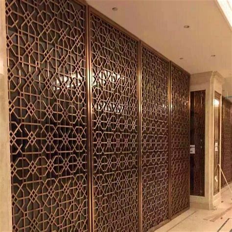 China Decorative Metal Mesh Screen Panels By Laser Cutting Photos