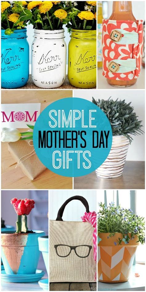 Here are some easy homemade mothers day gifts ideas that you can make with the kids. BEST Homemade Mothers Day Gifts - so many great ideas ...