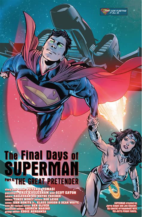 Superman And Wonder Woman Action Comics Vol 2 52 Comicnewbies