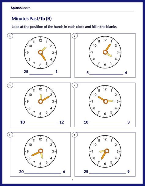 2nd Grade Math Worksheets Telling Time K5 Learning Worksheets Library