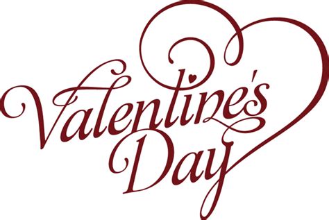 Valentines Day Text Png Transparent Image Png Arts