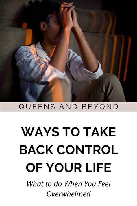 Ways To Take Back Control Of Your Life In 2020 Take Back How Are You