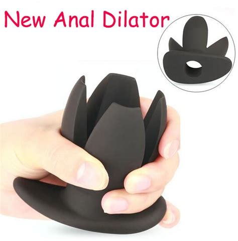 Newest Silicone Anal Speculum Butt Plug Adult Sex Toys Unisex Opening