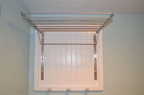 The home depot carries free standing, wall. Wall mounted laundry drying rack | Etsy | Drying rack ...
