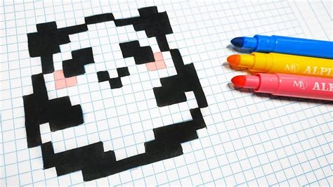 Réaliser vos plus beaux dessins de pixel art de vos personnages préférés. pixel art panda : +31 Idées et designs pour vous inspirer ...