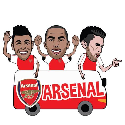 Arsenal Fc Official Vidio Stickers For Whatsapp