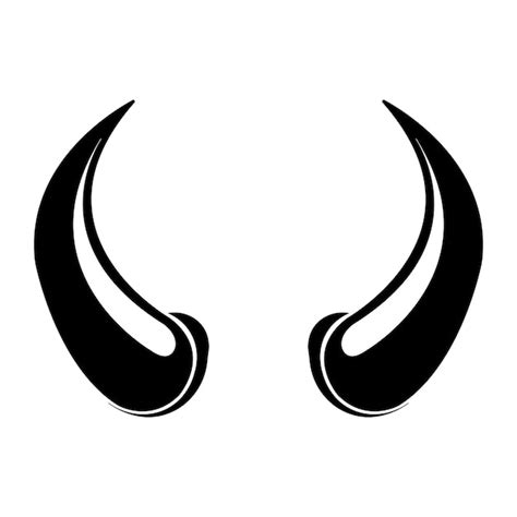 Premium Vector Horns Icon Logo Vector Design Template