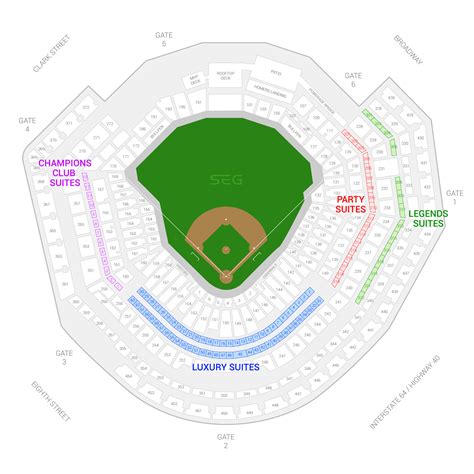 Busch Stadium Luxury Suite Map Map Of Naples Florida