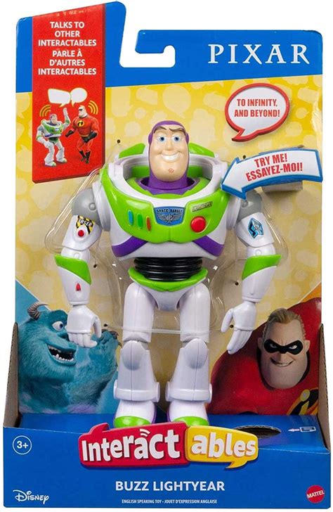 disney pixar toy story 4 interactables buzz lightyear action figure mattel toywiz