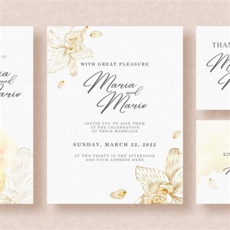 وکتور لایه باز کارت دعوت عروسی طرح پروانه و گل دانلود رایگان فایل