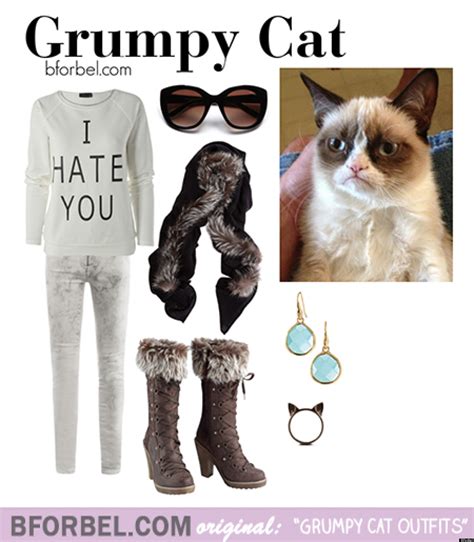 How To Dress Like Grumpy Cat Yes Really Huffpost
