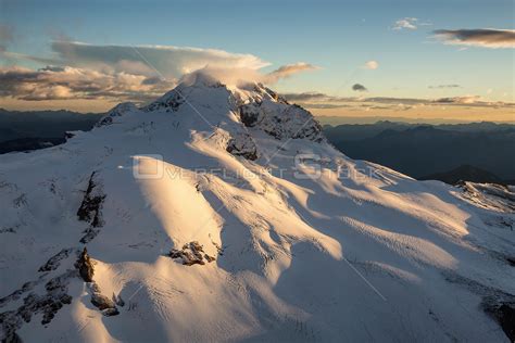 Overflightstock Mt Garibaldi And Glacier Covered In Fresh Snow Bc