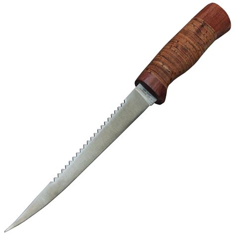 Ein filetiermesser gehört zu den sogenannten ausbeinmessern. Messer: Filetiermesser Kork
