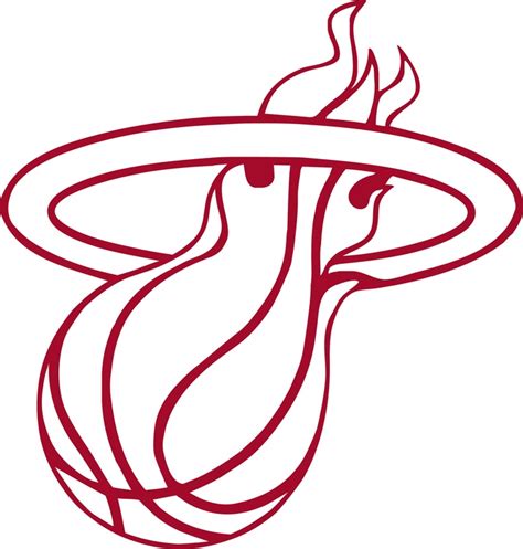 Miami Heat Logo Vector At Collection Of Miami Heat