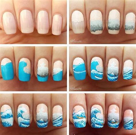 20 Easy Step By Step Summer Nail Art Tutorials For Beginners 2016