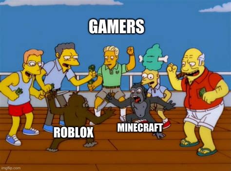 Gaming Minecraft Vs Roblox Imgflip