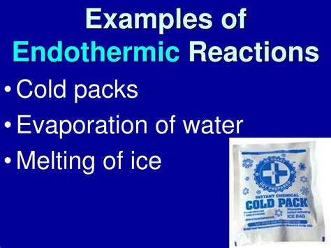 Ppt Endothermic And Exothermic Reactions Powerpoint Presentation