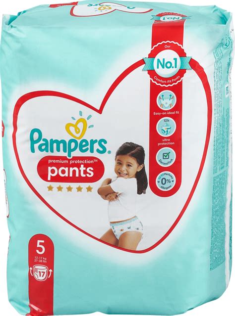 Pampers Premium Protection Pants Gr 5 12 17 Kg 17 St Dmat