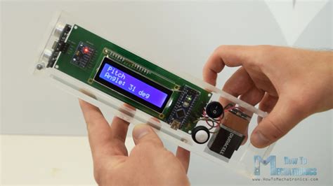 Arduino Range Measurer And Digital Spirit Level Project