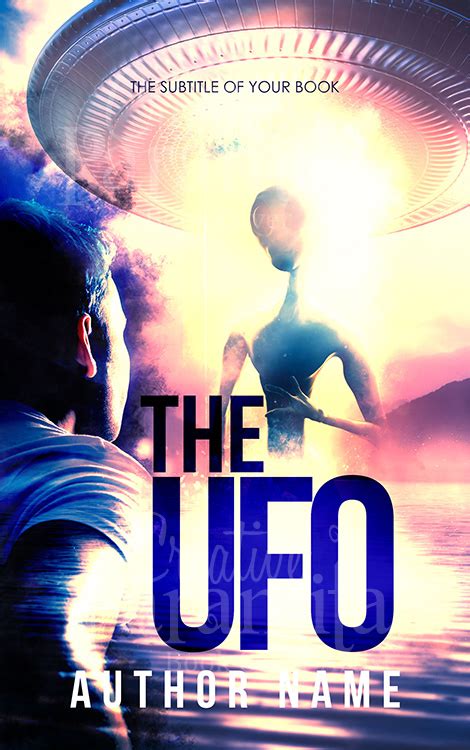 The Ufo Scifi Ufo Flying Saucers Alien Book Cover