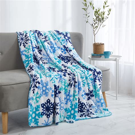 Mainstays Micro Plush Throw Blanket Available In Multiple Prints