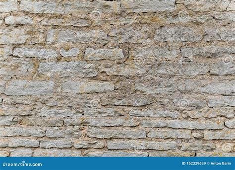 Magnificent Old Limestone Brick Wall Stock Image Image Of Europe