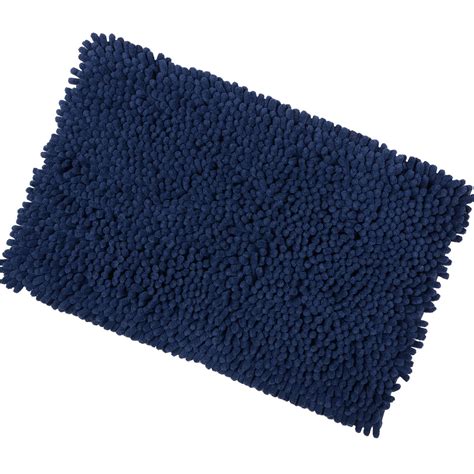 Bathroom rugs can also be displayed with delightful designs and colors. Shaggy Microfibre Bathroom Shower Bath Mat Rug Non-Slip ...