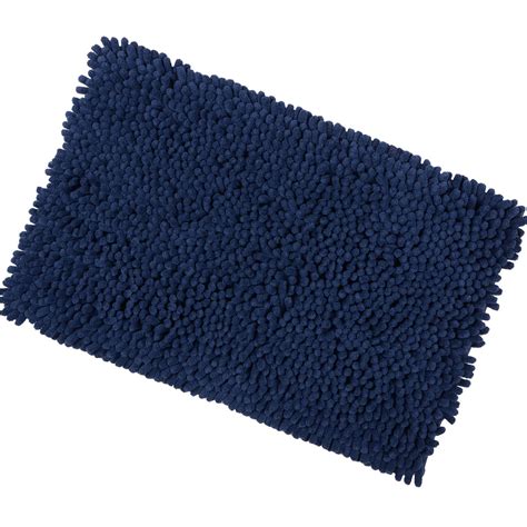Your bath mat is more than just a soft, absorbent rug to step on when you get out of the these bath mats take both design and functionality into account, so your bathroom can look good and work for. Shaggy Microfibre Bathroom Shower Bath Mat Rug Non-Slip ...
