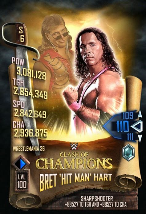 Pin by Charlie Sanders on WWE SuperCard | Clash of champions
