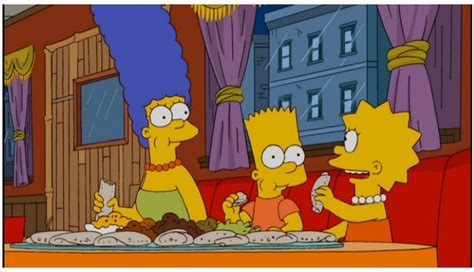 The Simpsons Food Episode The Food Wife Features Cameos From
