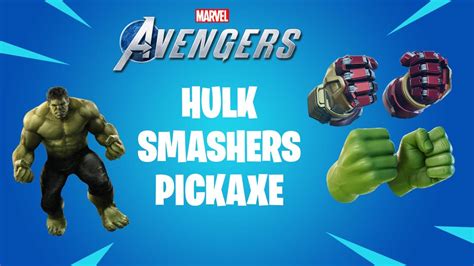Hulk Smashers Pickaxe Gameplay Fortnite Avengers Beta Harm Challenges