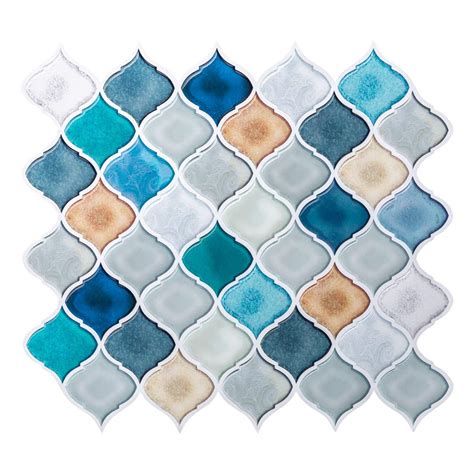 Buy Hue Decoration 3d Texture 11x 10 Peel And Stick Backsplash Tile