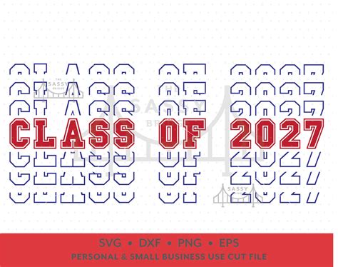 Class Of 2027 Svg 2027 Seniors Svg Juniors Graduation Svg Etsy